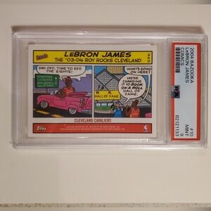 2004 TOPPS BAZOOKA COMIC LeBRON JAMES !